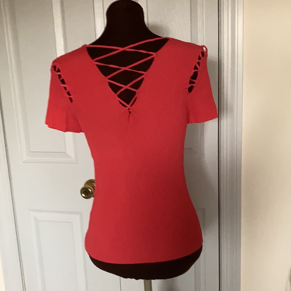 Vintage and rare Carol Rose short sleeves knit top
